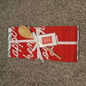 Kitchen Towels & Spoon Set
